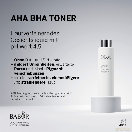 Babor Exfoliating skin tonic Refine AHA BHA (Toner) 200 ml dla kobiety