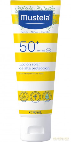 Mustela Baby protective milk SPF 50+ (Very High Protection Sun Lotion) 40 ml