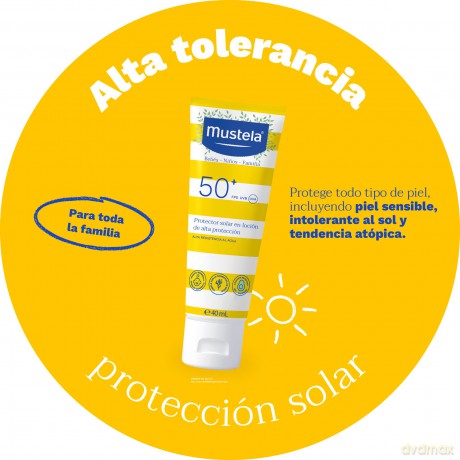 Mustela Baby protective milk SPF 50+ (Very High Protection Sun Lotion) 40 ml