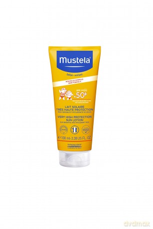 Mustela Baby protective milk SPF 50+ (Very High Protection Sun Lotion) 100 ml