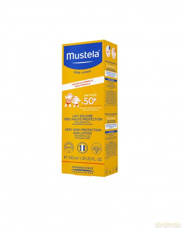 Mustela Baby protective milk SPF 50+ (Very High Protection Sun Lotion) 100 ml