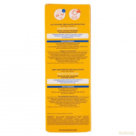 Mustela Baby protective milk SPF 50+ (Very High Protection Sun Lotion) 100 ml