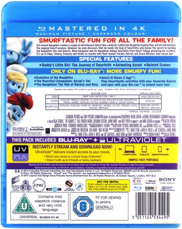 Smerfy 2 [Blu-Ray]