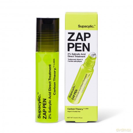 Carbon Theory Roll-on for skin imperfections Supacylic. Zap Pen (Salicylic Acid Direct Treatment) 5 ml unisex