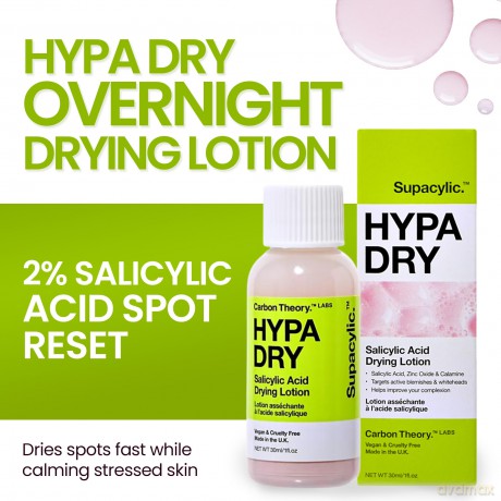 Carbon Theory Skin lotion with salicylic acid Hypa Dry (Salicylic Acid Drying Lotion) 30 ml dla kobiety