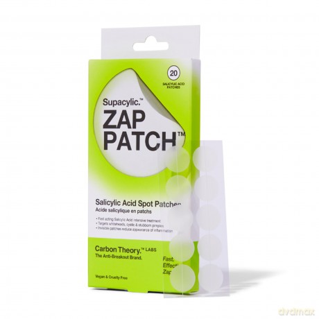 Carbon Theory Supacylic Acne Patches. Zap Patch (Salicylic Acid Spot Patches) 20 pcs dla kobiety