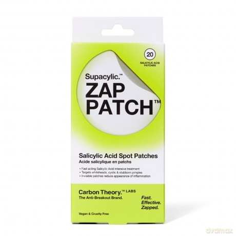 Carbon Theory Supacylic Acne Patches. Zap Patch (Salicylic Acid Spot Patches) 20 pcs dla kobiety