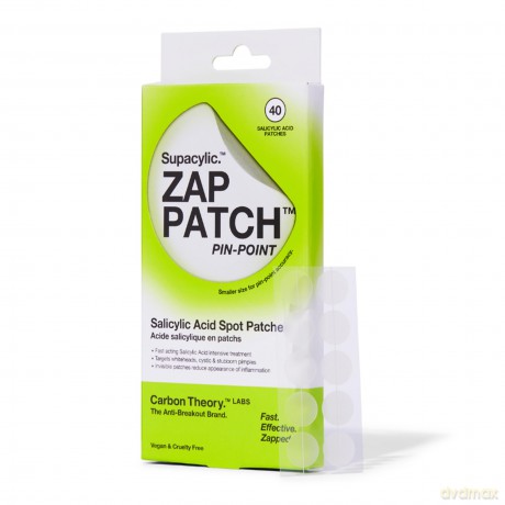 Carbon Theory Supacylic Acne Patches. Zap Patch (Salicylic Acid Spot Patches) 40 pcs dla kobiety