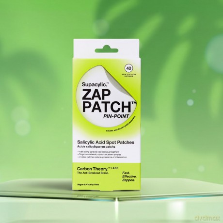 Carbon Theory Supacylic Acne Patches. Zap Patch Pin-Point (Salicylic Acid Spot Patches) 40 pcs dla kobiety