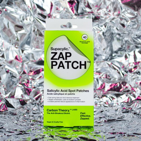 Carbon Theory Supacylic Acne Patches. Zap Patch Pin-Point (Salicylic Acid Spot Patches) 40 pcs dla kobiety