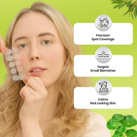 Carbon Theory Supacylic Acne Patches. Zap Patch Pin-Point (Salicylic Acid Spot Patches) 40 pcs dla kobiety