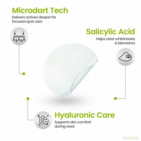 Carbon Theory Supacylic Acne Patches. Hypa Dart (Microdart Spot Matches) 9 pcs dla kobiety
