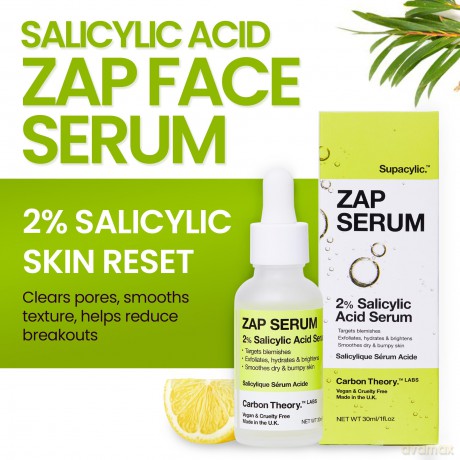 Carbon Theory Supacylic skin serum. Zap Serum (Serum) 30 ml dla kobiety