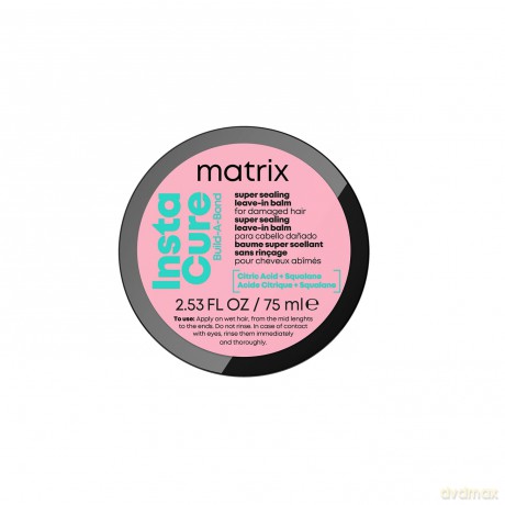 Matrix Restoring balm for damaged hair Instacure Build a Bond (Leave In Balm) 75 ml dla kobiety