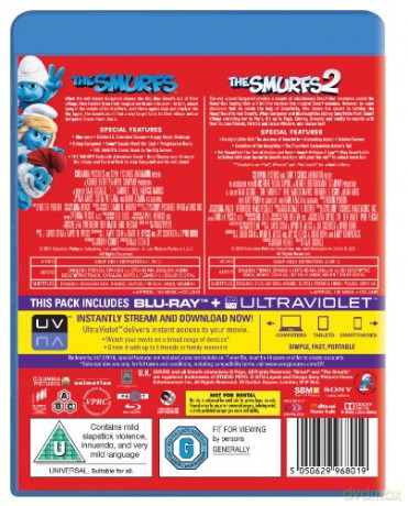Smerfy / Smerfy 2 [Blu-Ray]