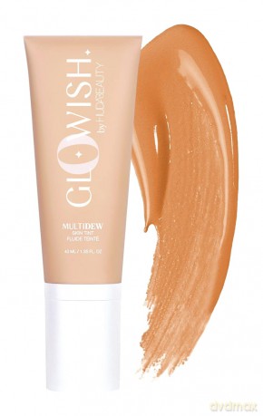Huda Beauty Brightening make-up Glowish Multidew (Skin Tint Foundation) 40 ml - Shade: 04 Light Medium dla kobiety