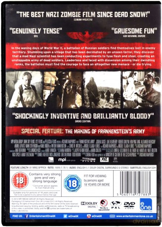 Frankenstein's Army [DVD]