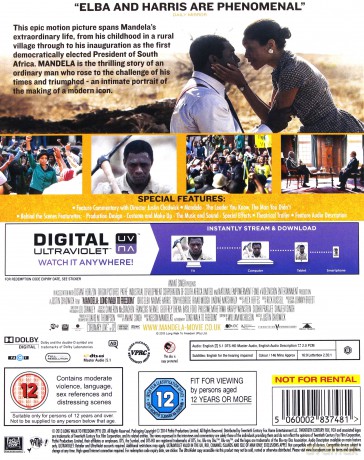 Mandela: Long Walk to Freedom (Mandela: Droga Do Wolności) [Blu-Ray]