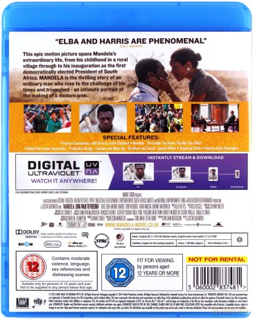 Mandela: Long Walk to Freedom (Mandela: Droga Do Wolności) [Blu-Ray]