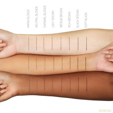 Huda Beauty Microshade eyebrow pencil (Brow Pencil) 0.02 g - Shade: Soft Black dla kobiety