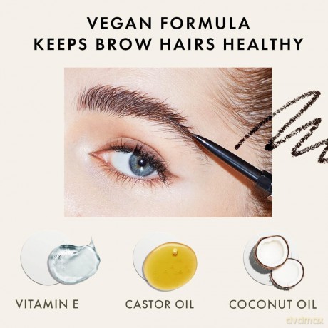 Huda Beauty Microshade eyebrow pencil (Brow Pencil) 0.02 g - Shade: Soft Black dla kobiety