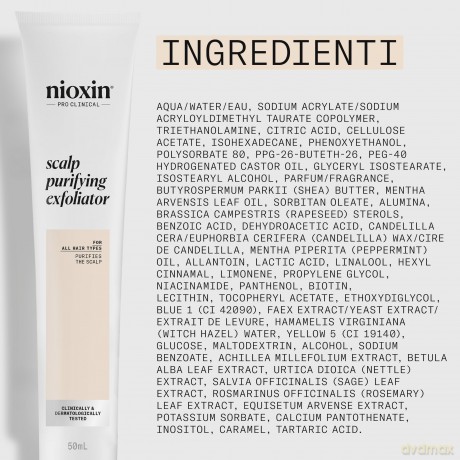 Nioxin Scalp Purifying Exfoliator 50 ml unisex