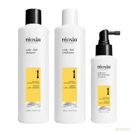 Nioxin Care set for fine, slightly thinning natural hair System 1 unisex