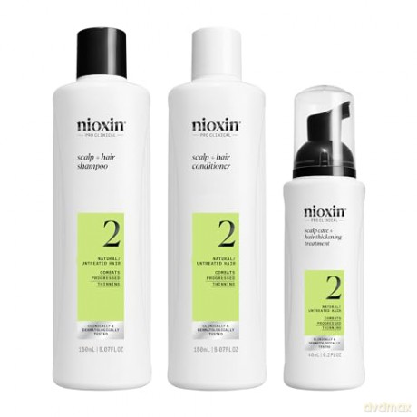 Nioxin System 2 care set for fine, significantly thinning natural hair unisex