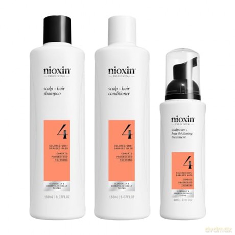 Nioxin System 4 care set for fine colored significantly thinning hair unisex