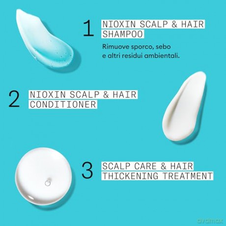 Nioxin System 3 care set for fine colored slightly thinning hair unisex