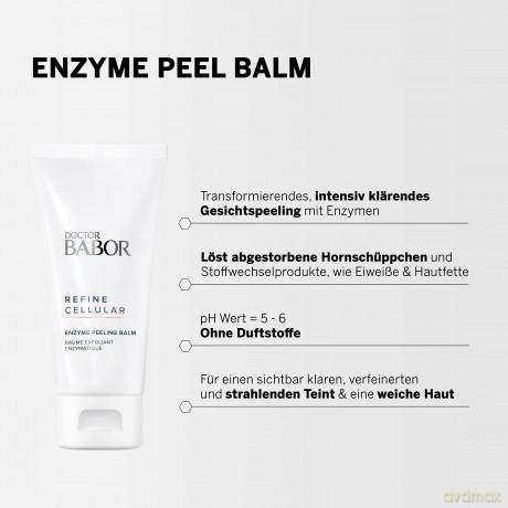 Babor Peeling skin balm Refine Cellular (Enzyme Peeling Balm) 75 ml dla kobiety