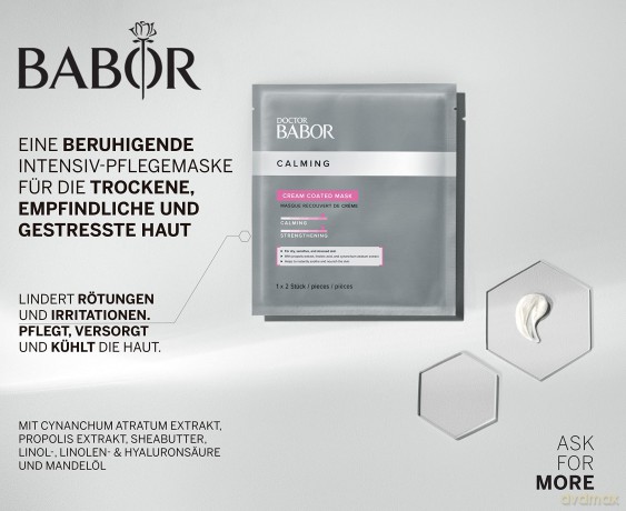 Babor Soothing face mask Calming (Cream Coated Mask) 1 x 2 pcs dla kobiety