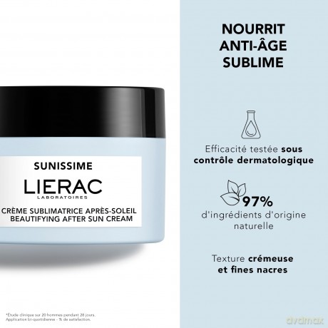 Lierac Sunissime body cream after tanning (The Beautifying After Sun Cream) 200 ml dla kobiety