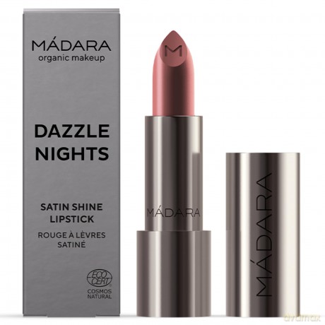MÁDARA Satin Shine Lipstick Dazzle Nights (Satin Shine Lipstick) 3.8 g - Shade: Flattery dla kobiety