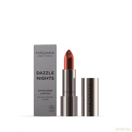 MÁDARA Satin Shine Lipstick Dazzle Nights (Satin Shine Lipstick) 3.8 g - Shade: Rust dla kobiety