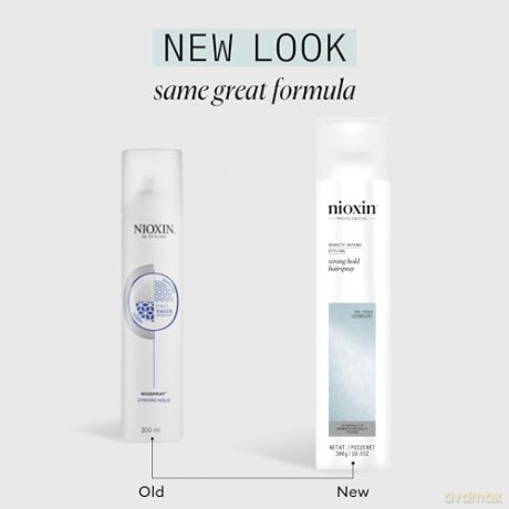 Nioxin Hairspray with strong hold (Strong Hold Hairspray) 300 ml dla kobiety