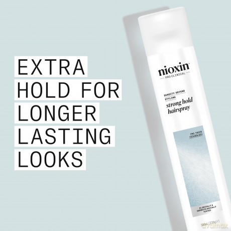 Nioxin Hairspray with strong hold (Strong Hold Hairspray) 300 ml dla kobiety