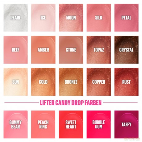 Maybelline Moisturizing lip gloss (Lifter Gloss) 5.4 ml - Shade: 25 Taffy dla kobiety