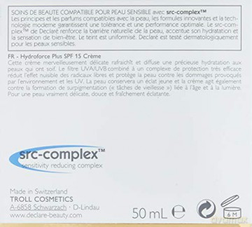 DECLARÉ Moisturizing skin cream SPF 15 (Hydroforce Plus Cream) 50 ml dla kobiety