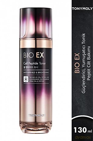 Tony Moly Anti-wrinkle and brightening skin tonic Bio Ex (Cell Peptine Toner) 130 ml dla kobiety