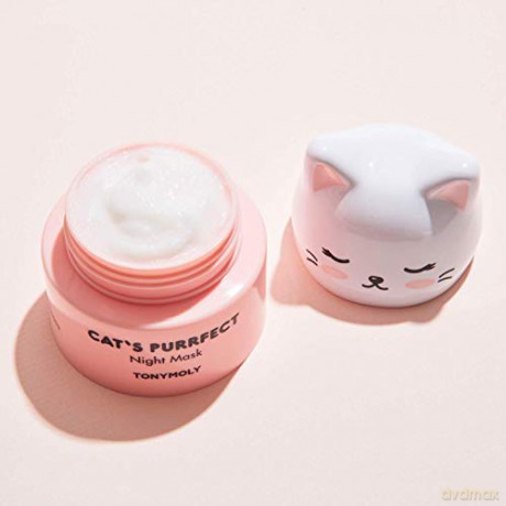 Tony Moly Night face mask Cat`s Purrfect (Night Mask) 50 g dla kobiety