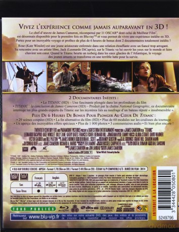 Titanic 3D [2xBlu-ray 3D]+[2xBlu-Ray]
