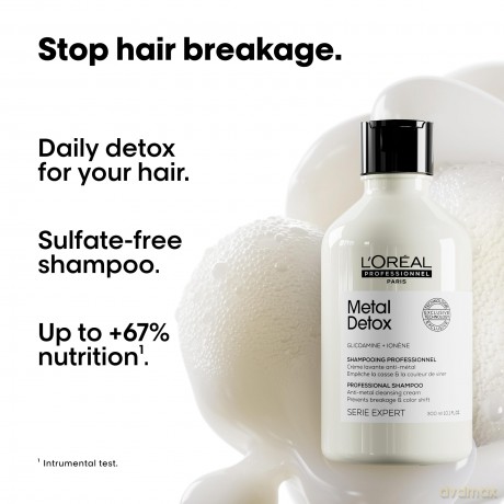 L´Oréal Professionnel Metal Detox Trio care gift set for colored and damaged hair dla kobiety