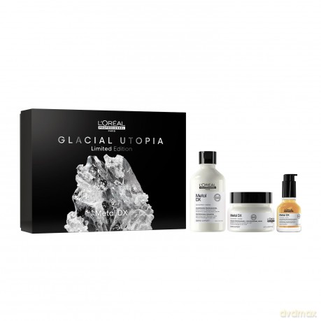 L´Oréal Professionnel Metal Detox Trio care gift set for colored and damaged hair dla kobiety