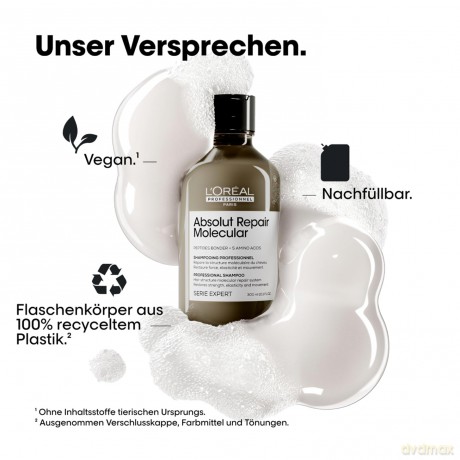 L´Oréal Professionnel Absolut Repair Molecular Trio care gift set for damaged hair dla kobiety