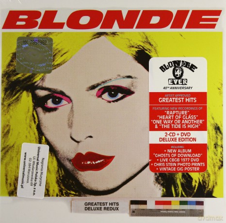 Blondie: Blondie 4(0) - Ever: Greatest Hits [2CD]+[DVD]