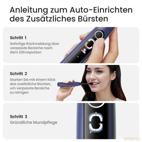 Oclean Sonic toothbrush dark blue X Lite Dark Blue unisex