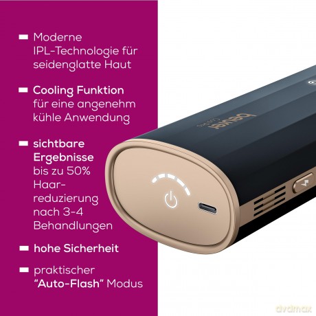 Beurer IPL epilator 7800 Cool Pro dla kobiety