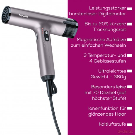Beurer Hair dryer Excellence HC 100 dla kobiety