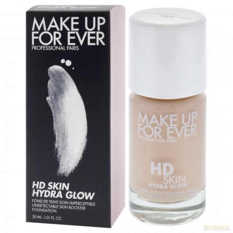 Make Up For Ever Hydrating and brightening make-up HD Skin Hydra Glow (Skin Booster Foundation) 30 ml - Shade: 1N06 dla kobiety